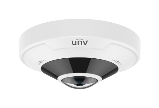 UNV | CAMERA IP POE 8MP - FISHEYE 360° - PTZ - 4K Ultra HD - Vandal-resistant