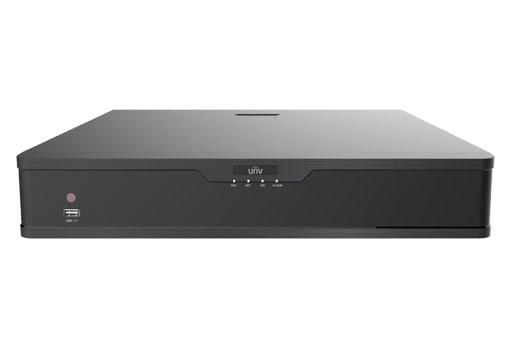 UNV | NVR 32CH S SERIES 8MP Ultra H265 - 4HDD -16PORTS POE